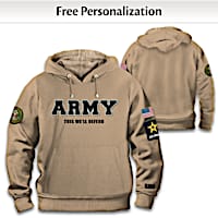 U.S. Army Personalized Men's Hoodie