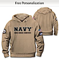 U.S. Navy Personalized Men's Hoodie