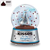 HERSHEY'S KISSES Musical Glitter Globe For Daughter
