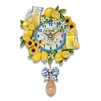 Squeeze The Day Wall Clock