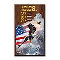 Wings Of Liberty Wall Clock