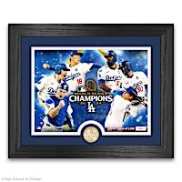 2024 World Series Champions Los Angeles Dodgers Wall Decor