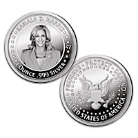 Kamala Harris 2024 1 Oz. Silver Proof Coin