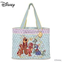 Disney Lady And The Tramp Timeless Love Tote Bag