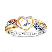 Los Angeles Dodgers 2024 World Series Champions Pride Ring