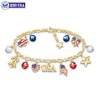 Spirit Of America Charm Bracelet