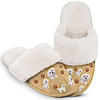 Bichon Frise Women's Slippers