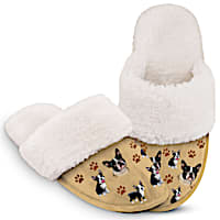 Boston Terrier Women's Slippers