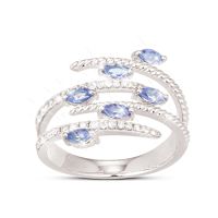 Tanzanite Tranquility Genuine Gemstone Ring