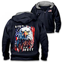 Born To Be Free Men's Hoodie