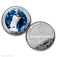 Shohei Ohtani 2024 World Series Champions 99.9% Silver Coin