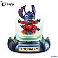 Disney Stitch Levitating Sculpture
