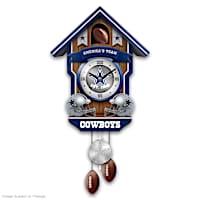 Dallas Cowboys Legacy Cuckoo Clock