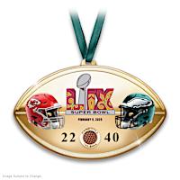 Philadelphia Eagles Super Bowl LIX Champions Ornament