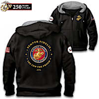250th Anniversary The Few, The Proud USMC Men’s Hoodie