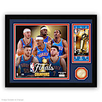 Oklahoma City Thunder 2025 NBA Finals Champions Wall Decor