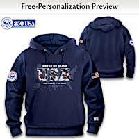 America's 250th Anniversary Personalized Men's Hoodie