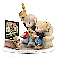 Every Day Is A Touchdown With You Saints Figurine