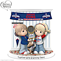 Together We're A Winning Team Chicago Cubs Figurine