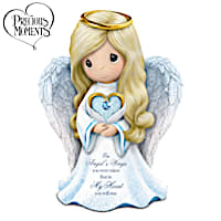 Precious Moments Memories Of Love Guardian Angel Figurine