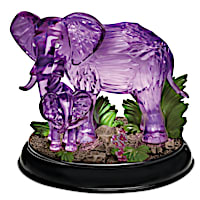 Blake Jensen "Mystical Enchanted" Lighted Elephants Figurine