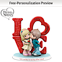 Precious Moments Personalized Figurine Honors Forever Love