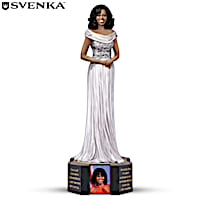 Michelle Obama By Keith Mallett Sculpture