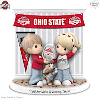 Together We're A Winning Team Ohio State Buckeyes Figurine