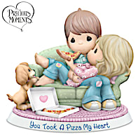 Precious Moments You Took A Pizza My Heart Figurine