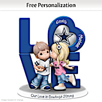 Our Love Is Cowboys Strong Personalized Figurine