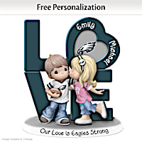 Our Love Is Eagles Strong Personalized Figurine