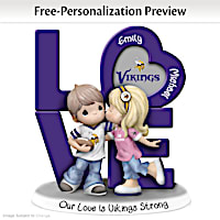 Our Love Is Vikings Strong Personalized Figurine