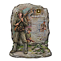 James Griffin "The Soldier's Creed" Army Tribute Sculpture