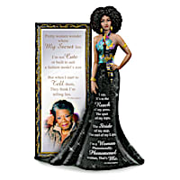 "I Am Phenomenal" Figurine Featuring Maya Angelou's Poetry