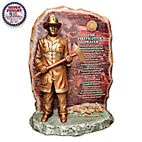 The Firefighter's Prayer Sculpture