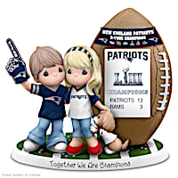 Together We Are Champions New England Patriots Figurine