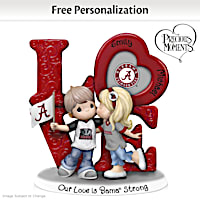 Our Love Is Bama Strong Personalized Figurine