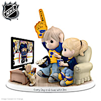 St. Louis Blues&reg; Fan Porcelain Figurine