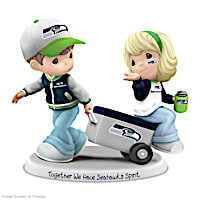 Precious Moments Together We Have Seahawks Spirit Figurine