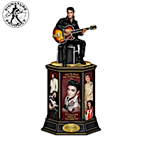 Elvis Presley Illuminated Tribute Tower Sculpture