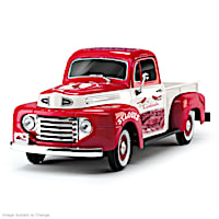 1:18-Scale Cardinals 1948 Ford Pickup Truck Sculpture