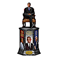 President Barack Obama: Legacy Of Change Sculpture