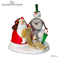 The Nightmare Before Christmas Sandy Claws Clock