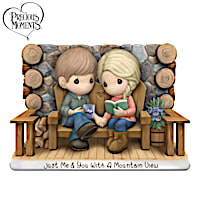 Precious Moments Just Me & You With A Mountain View Figurine