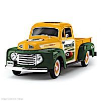 Green Bay Packers Ford Pickup Sculpture