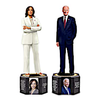 President Biden And Vice President Harris Sculptures