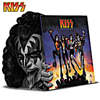 KISS "The Demon" Sculpture With Replicated Album Art