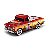 John Wayne 1:24-Scale Chevrolet Cameo Truck Sculpture