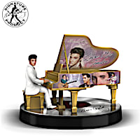 Elvis Love Me Tender Grand Piano Figurine