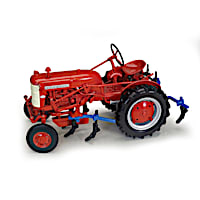 1:16-Scale Farmall 560 Cub Diecast Tractor And Cultivator